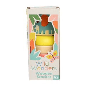 Wild Wonders Wooden Stacker