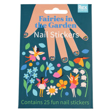 Load image into Gallery viewer, Fairies in the Garden Nail Stickers