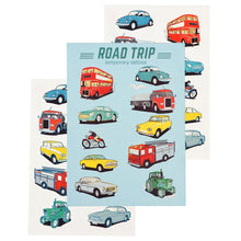 Load image into Gallery viewer, Road Trip Temporary Tattoos