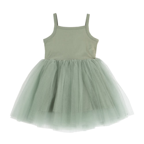 Slate Grey tulle Dress