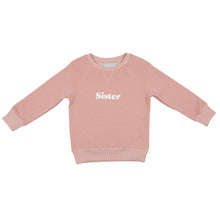 Load image into Gallery viewer, Faded Blush Sister Sweatshirt