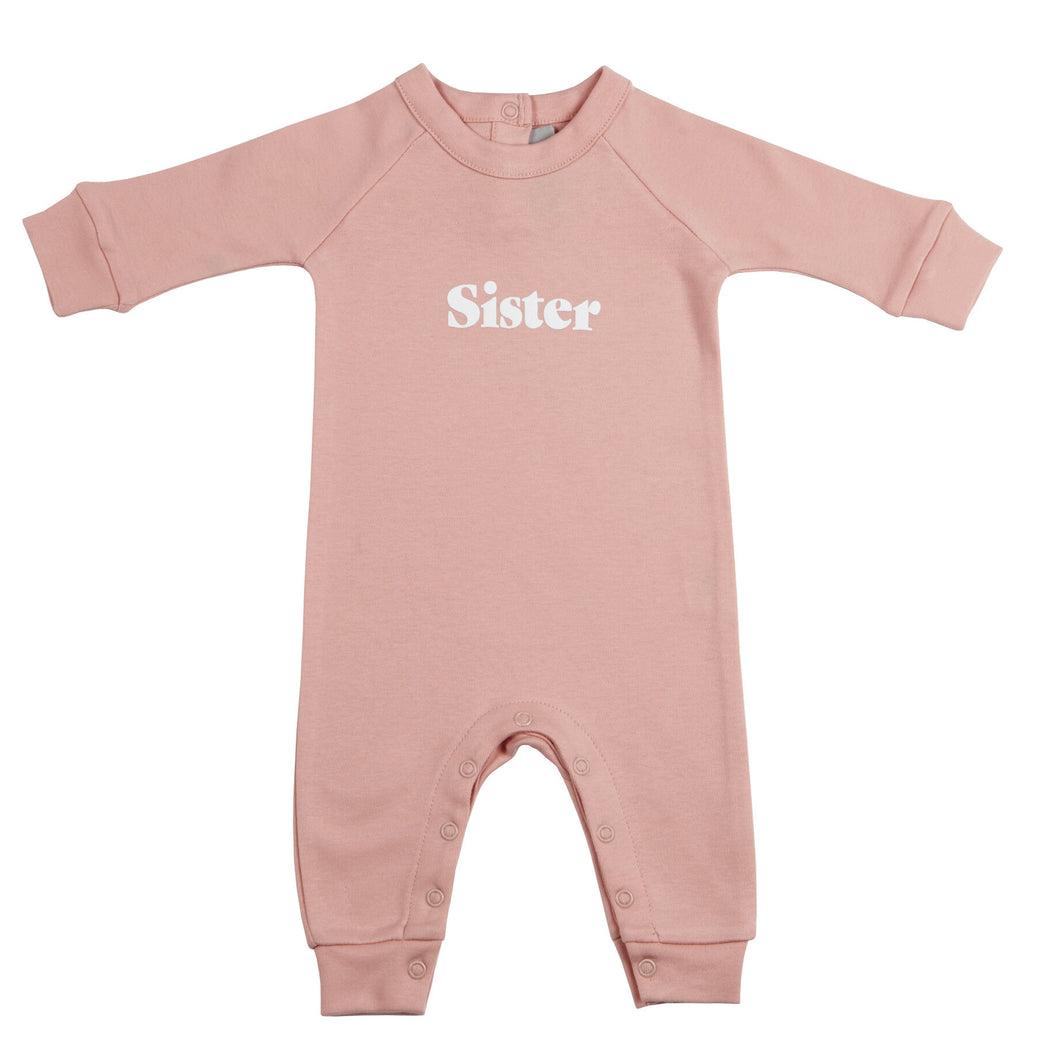 Faded Blush Sister Romper