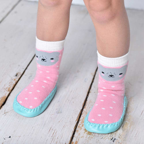 Bear Moccasins Slippers