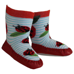 Ladybird Moccasin Slippers