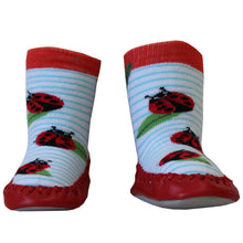 Load image into Gallery viewer, Ladybird Moccasin Slippers