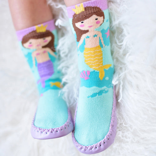 Mermaid Moccasins Slippers