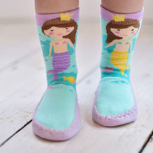Load image into Gallery viewer, Mermaid Moccasins Slippers