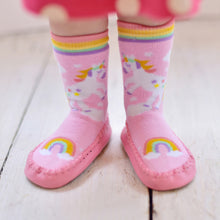 Load image into Gallery viewer, Unicorn Moccasins Slippers