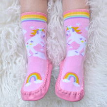 Load image into Gallery viewer, Unicorn Moccasins Slippers