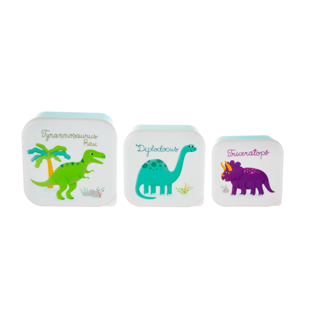 Set of 3 Roarsome Dinosaurs Lunch Boxes