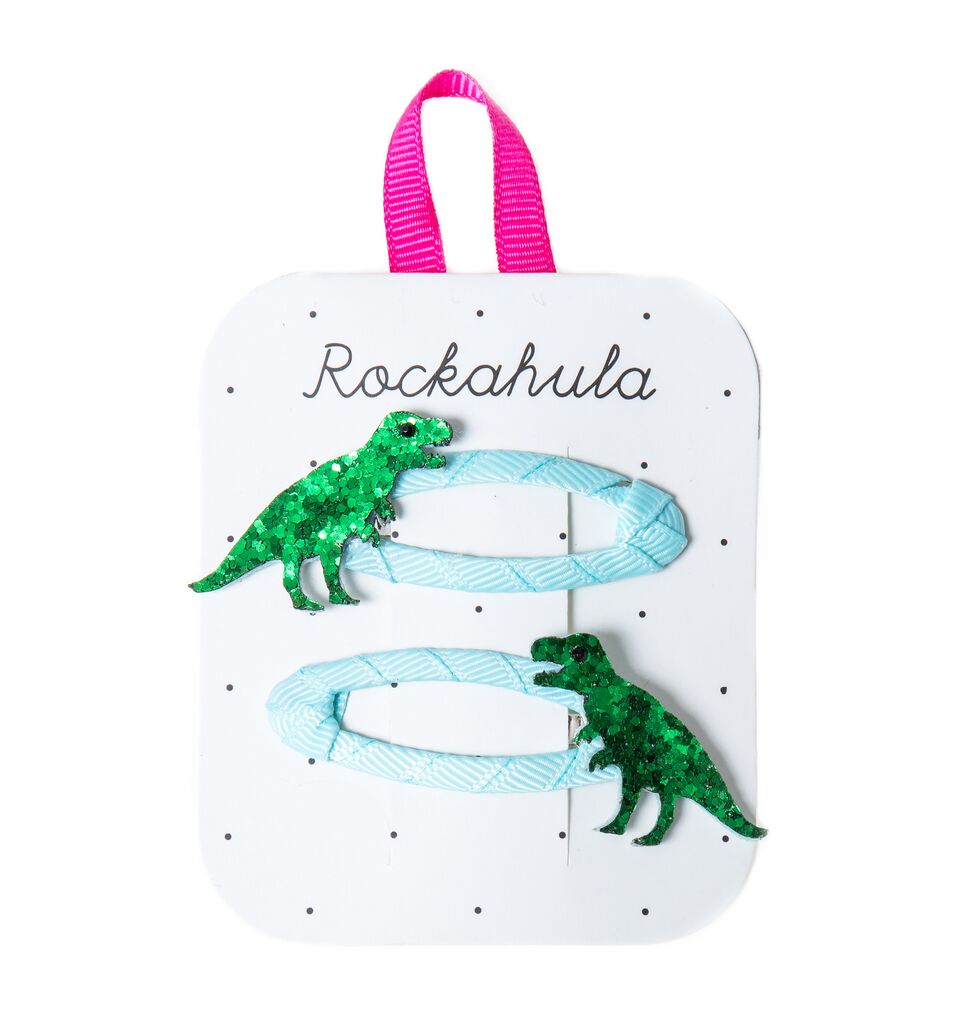 T Rex Glitter Clips