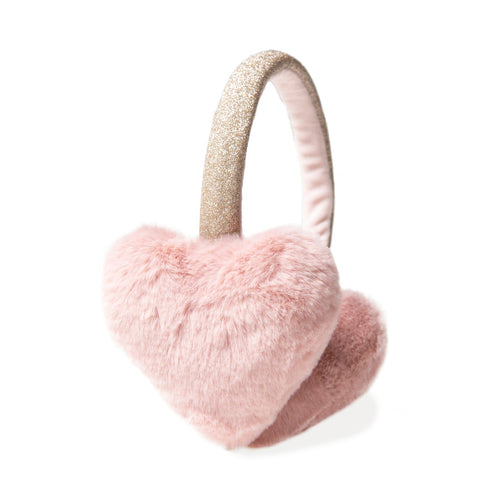 Fluffy Love Heart Earmuffs