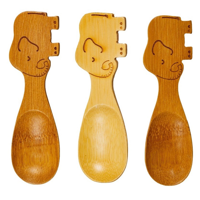 Elephant Bamboo Spoons