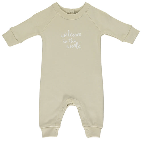 Sand Welcome To The World Romper