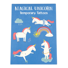 Load image into Gallery viewer, Magical Unicorn Temporary Tattoos