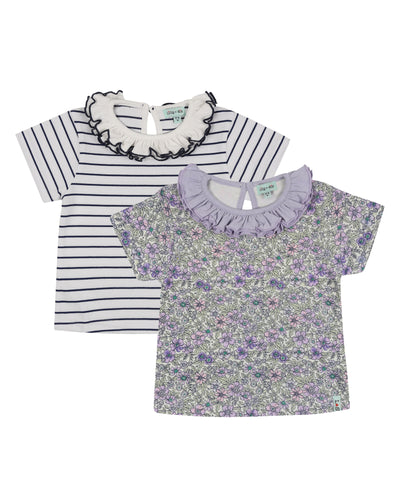 Floral 2 Pack of T Shirts